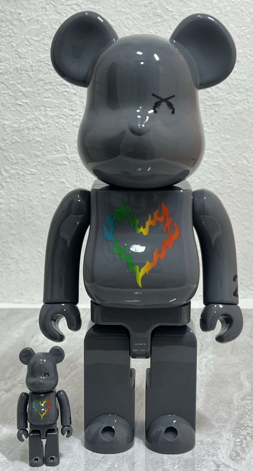 Bearbrick x roarguns 20th Anniversary 100% & 400% Set