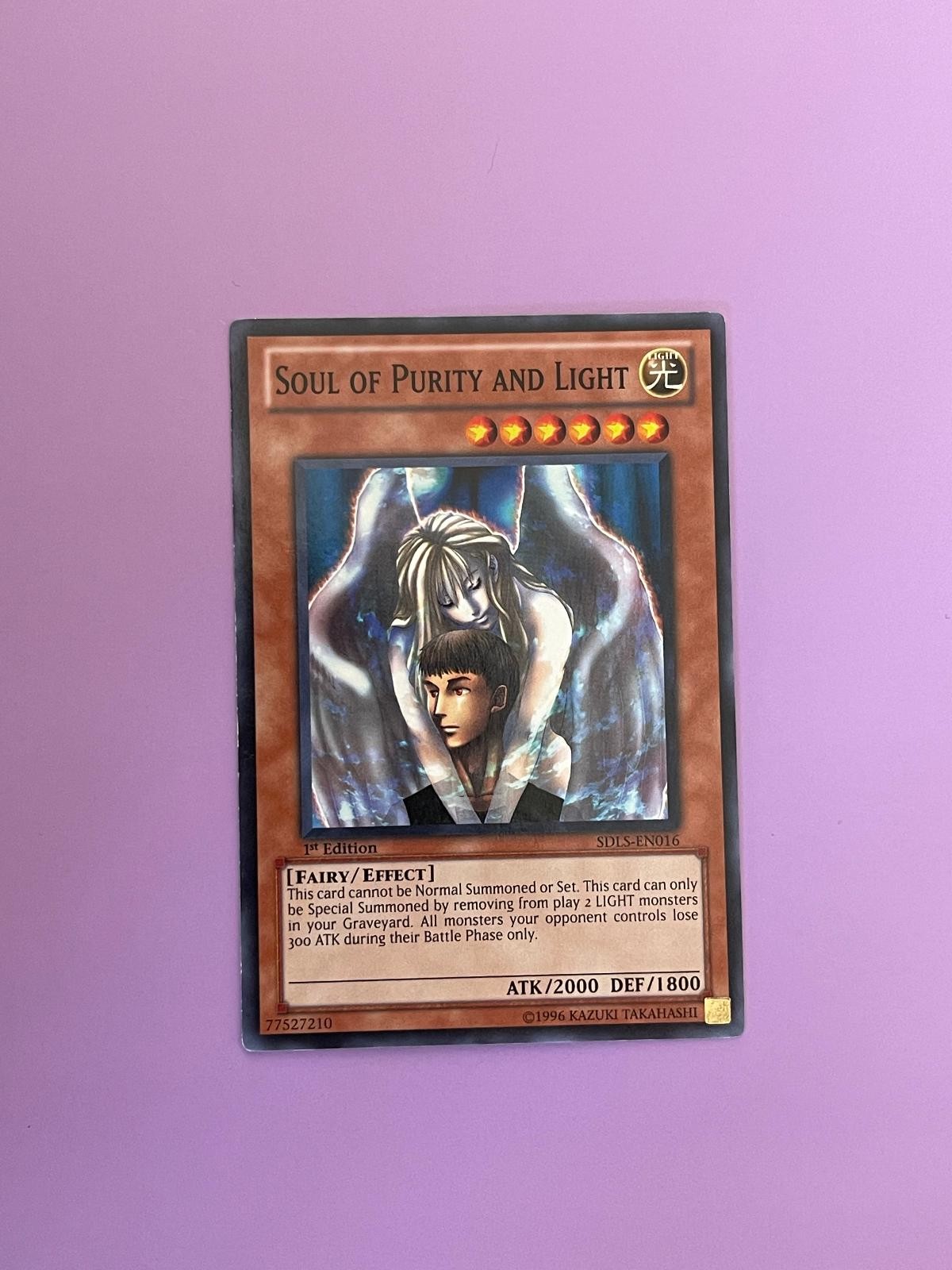 Soul of Purity and Light SDLS-EN016 Lost Sanctuary Yu-Gi-Oh 1st Edition NM