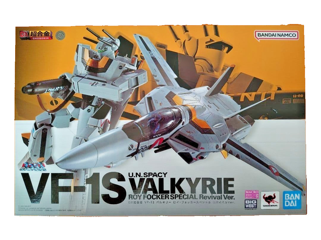 Bandai DX Chogokin VF-1S Valkyrie Roy Focker Special Revival Ver. Macross NEW