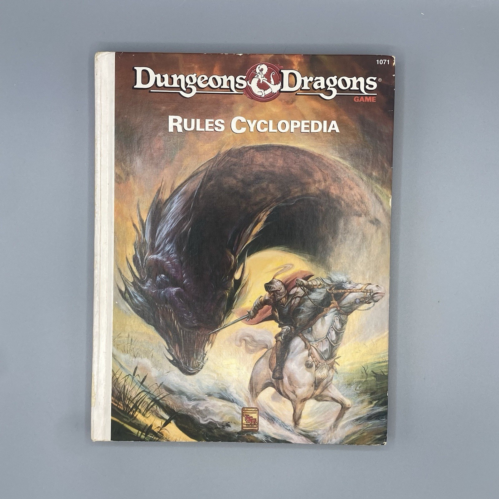 Dungeons & Dragons Rules Cyclopedia 1991 TSR 1071 D&D Hardcover Vintage