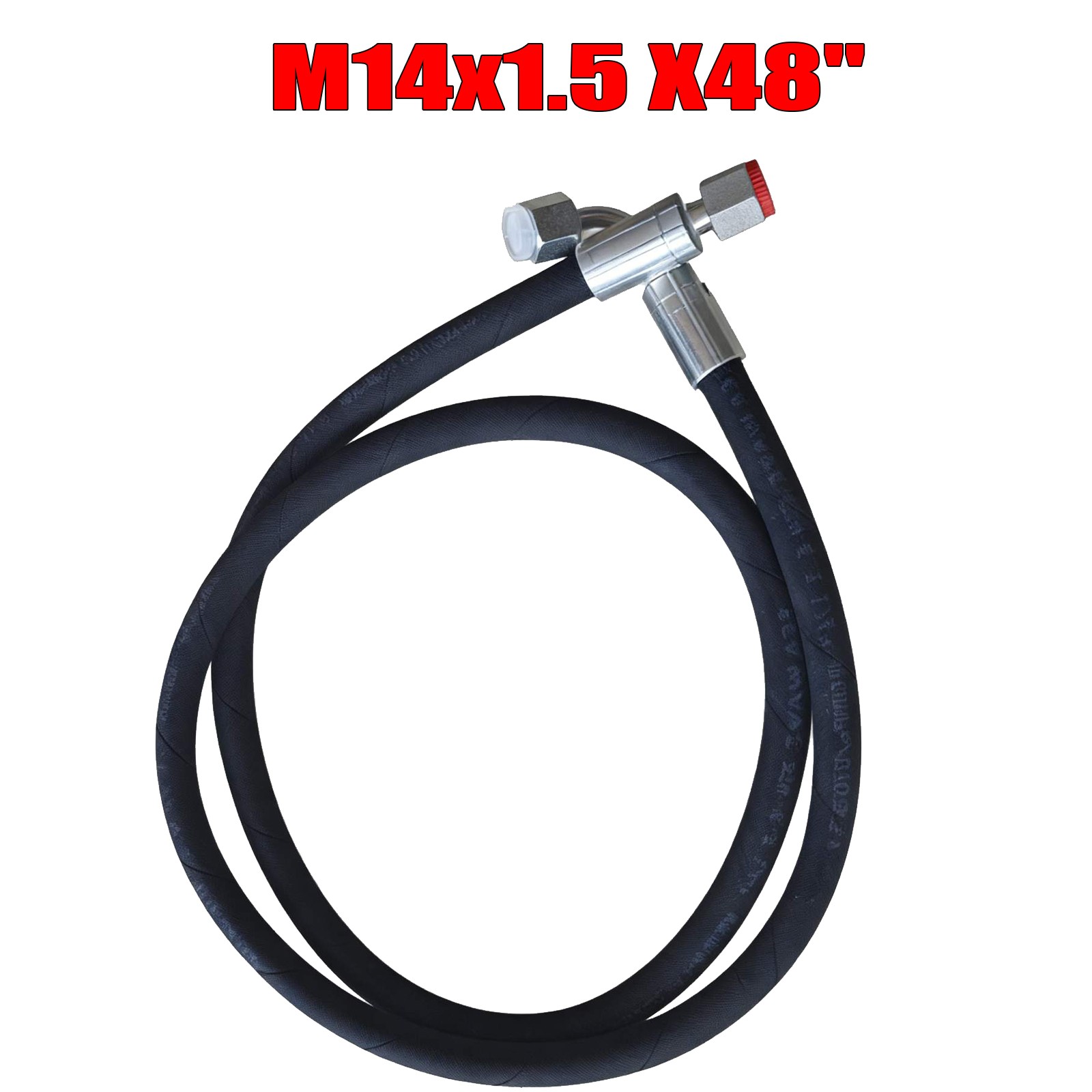Agt Miva Chinese Mini Excavator Hydraulic Hose M14x1.5 X 48