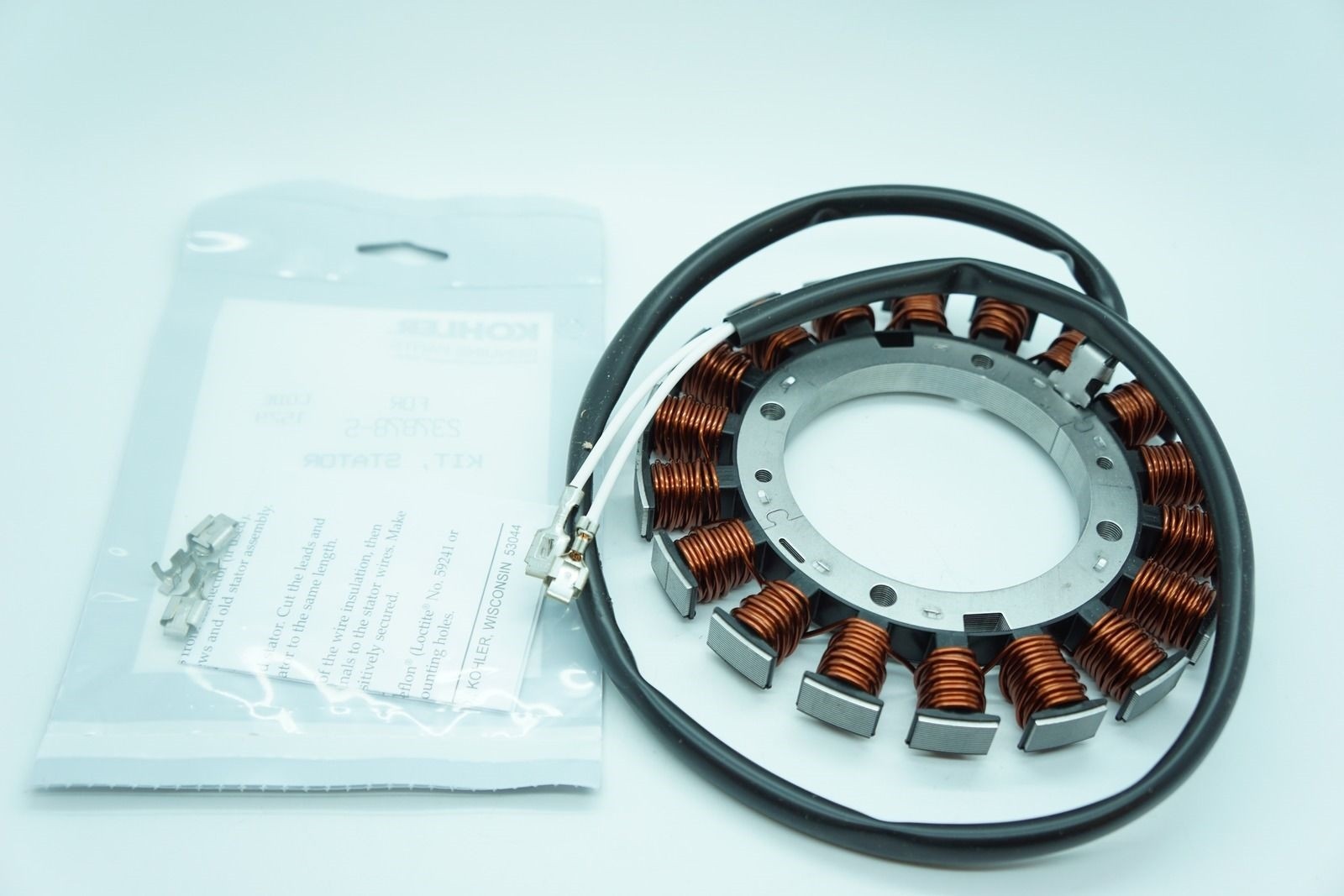 GENUINE OEM KOHLER PART # 237878-S 15 AMP STATOR KIT; KOHLER K SERIES & COMMAND