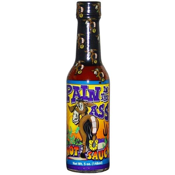 ASS KICKIN\' ASS FAMILY PAIN IN THE ASS HABANERO HOT SAUCE 5 oz