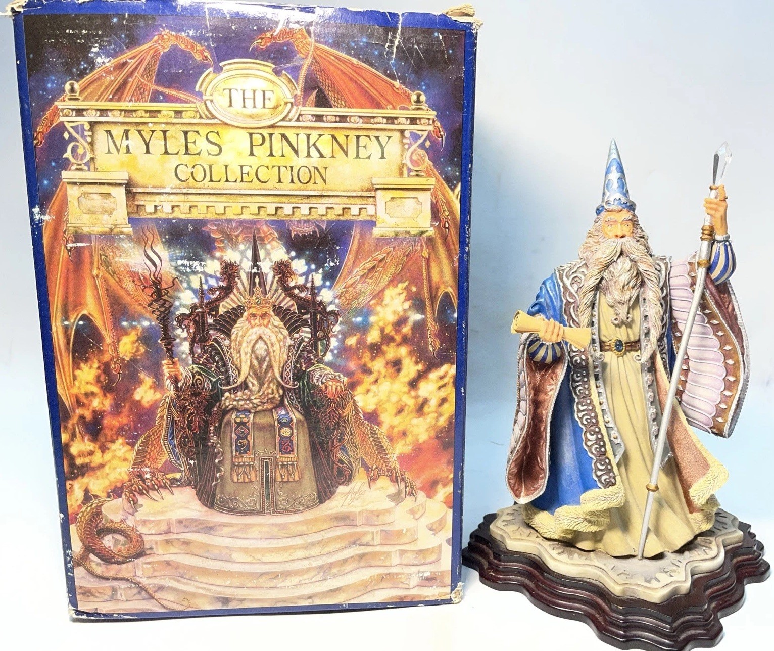 IOB The Myles Pinkney Collection Crystal Wizard Westland No. 9056 First Edition IOB The Myles Pinkney Collection Crystal Wizard Westland No. 9056 First Edition