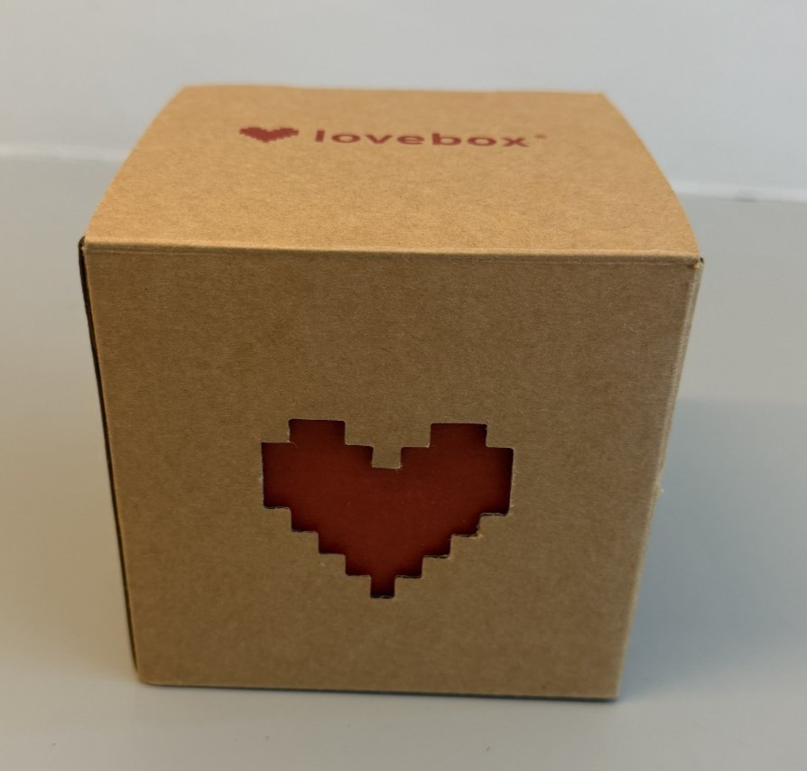 Open Box Lovebox Love Note Messenger Model LB003 With Charger & Lid Open Box Lovebox Love Note Messenger Model LB003 With Charger & Lid