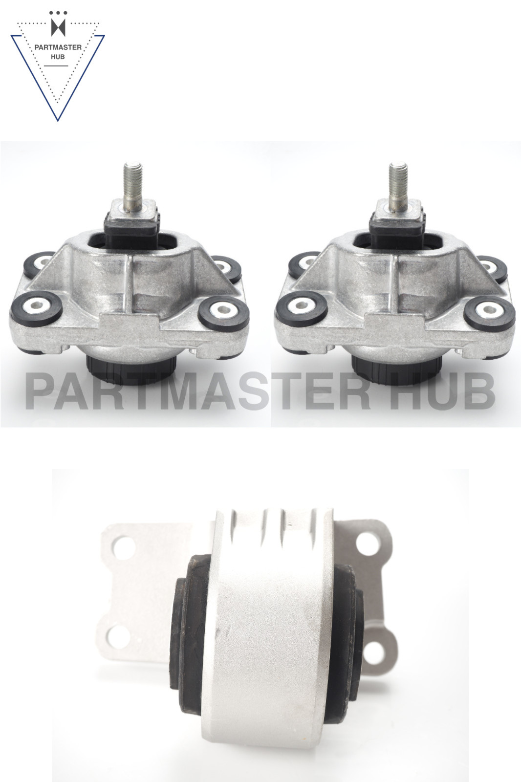 2013-2022 Land Rover Left & Right Engine Mount w/Trans Mount 3.0L TDV6 Diesel