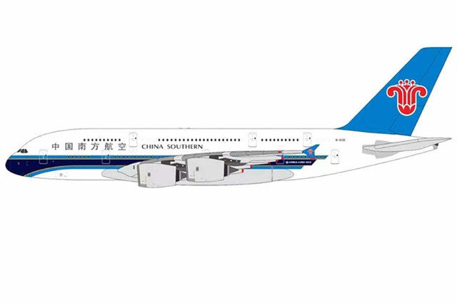 24626 NG A380-800 1/400 Model B-6136 China Southern Airlines 24626 NG A380-800 1/400 Model B-6136 China Southern Airlines