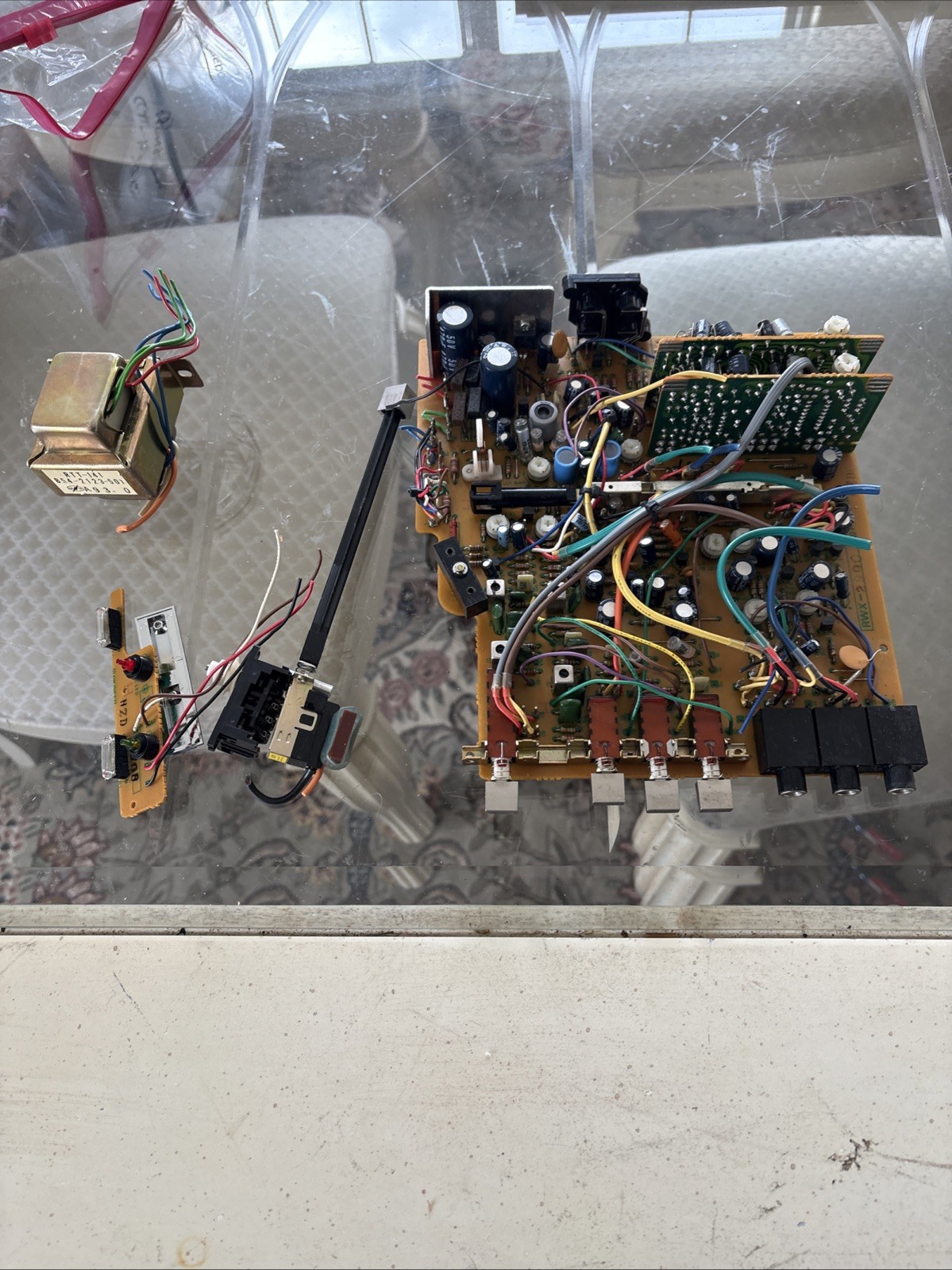 pioneer ct-f505 stereo cassette tape deck Board Parts And Transformer pioneer ct-f505 stereo cassette tape deck Board Parts And Transformer