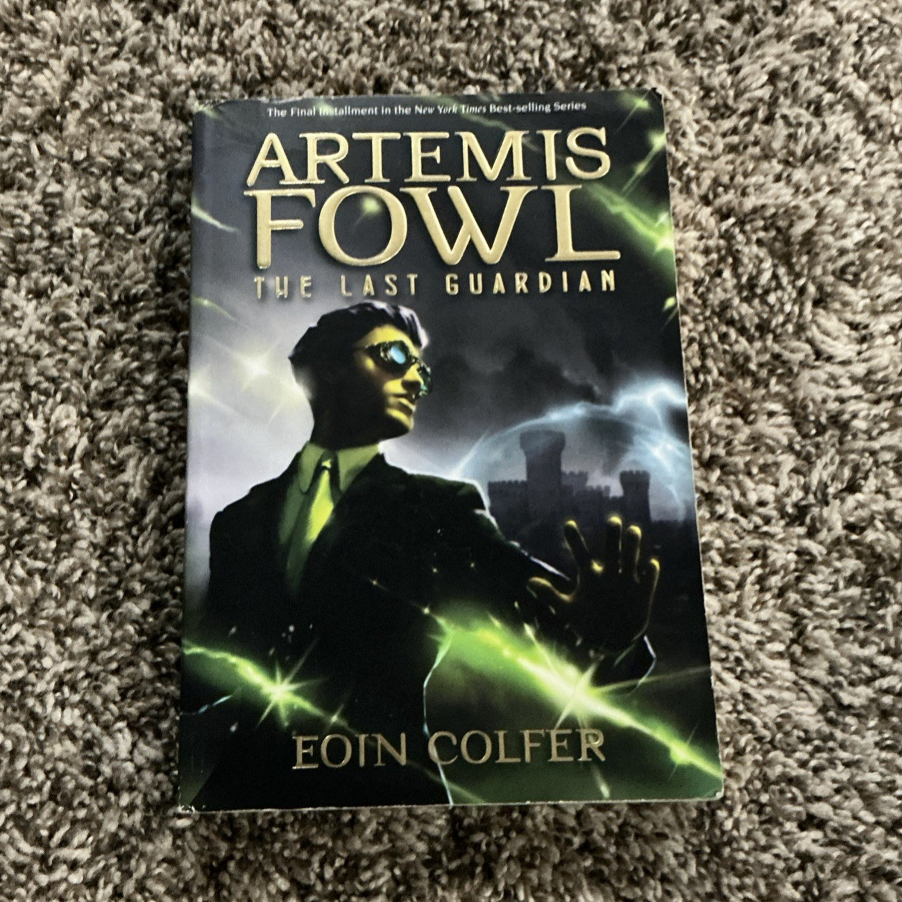 Artemis Fowl: The Last Guardian Hardcover Novel w/ Dust Jacket by Eoin Colfer
