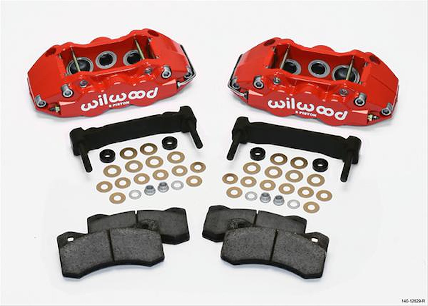 Wilwood AERO6 Front Caliper and Bracket Upgrade Kit 1997-2013 Chevy Corvette