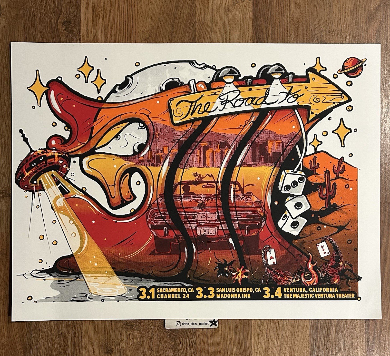 Road To 311 Day 2026 VIP Poster Print official 18x24 California hexum pnut Road To 311 Day 2026 VIP Poster Print official 18x24 California hexum pnut