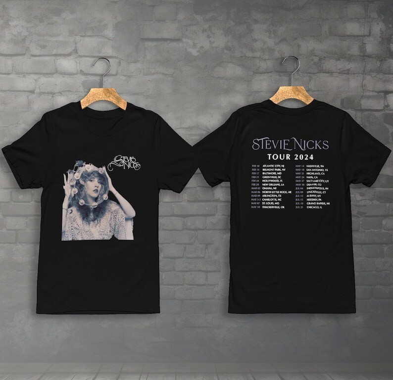 Live In Concert Tour 2024 Stevie Nicks Unisex T-Shirt