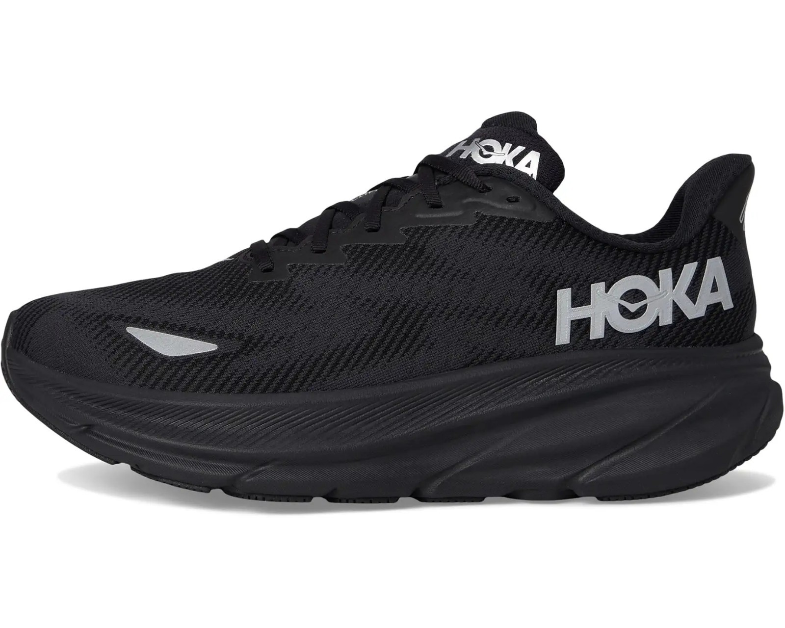 HOKA Men's Clifton 9 GTX® For Running, Black/Black 1, D - Medium, Authentic HOKA Men's Clifton 9 GTX® For Running, Black/Black 1, D - Medium, Authentic