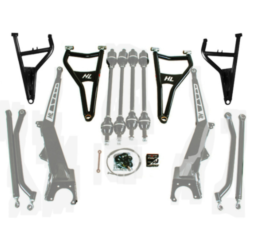 14-23 Polaris RZR XP 1000 High Lifter 8 Inch Lift INCOMPLETE KIT PLK-DXL-RZR1-8