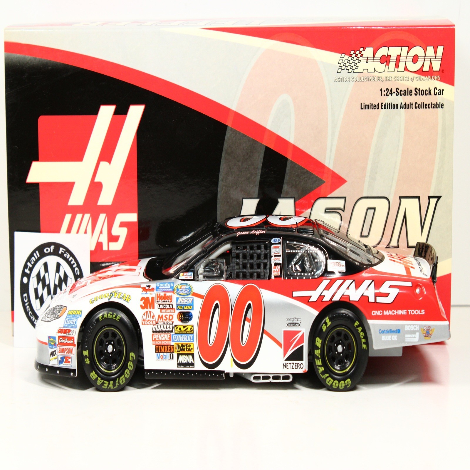 JASON LEFFLER 2004 ACTION #00 HAAS AUTOMATION CHEVY CWB /240 MADE MEGA XRARE