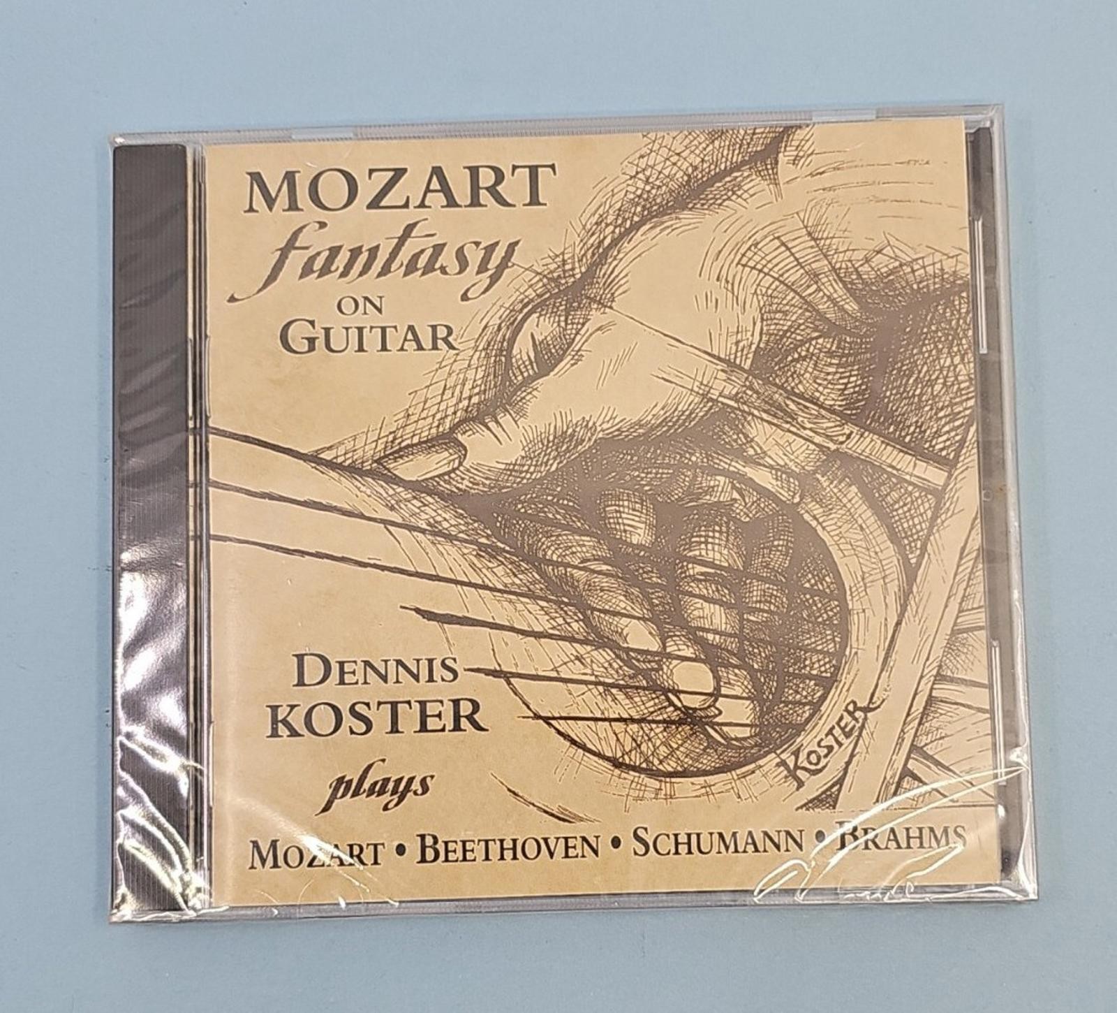 Dennis Koster: Fantasy On Guitar CD Mozart, Beethoven, Brahms, Schumann, 2002 Dennis Koster: Fantasy On Guitar CD Mozart, Beethoven, Brahms, Schumann, 2002