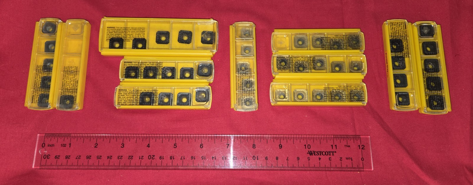 Kennametal SEPT443 and SEKT443 Carbide Milling Inserts 48 Quantity