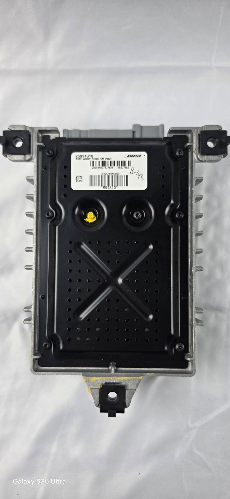 2010-2016 GMC Acadia Traverse Bose Audio Radio Stereo Amplifier Amp 25994310 OEM 2010-2016 GMC Acadia Traverse Bose Audio Radio Stereo Amplifier Amp 25994310 OEM