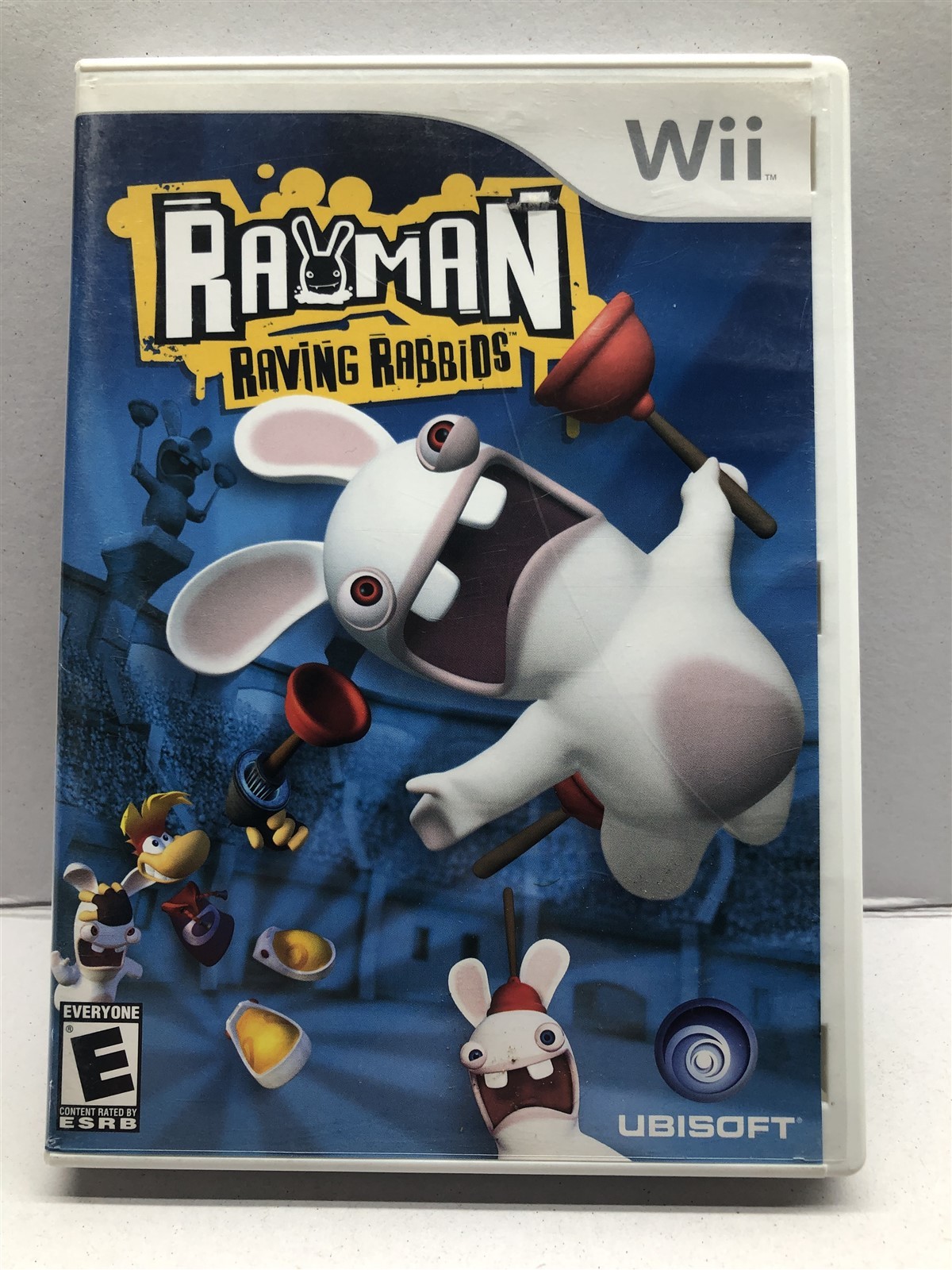 Rayman Raving Rabbids - Nintendo Wii - Complete w/ Manual - Tested - 
