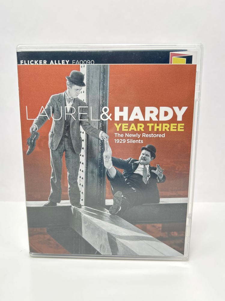 Laurel & Hardy Year Three Flicker Alley Blu-ray Stan Laurel Oliver Hardy 2025 NR