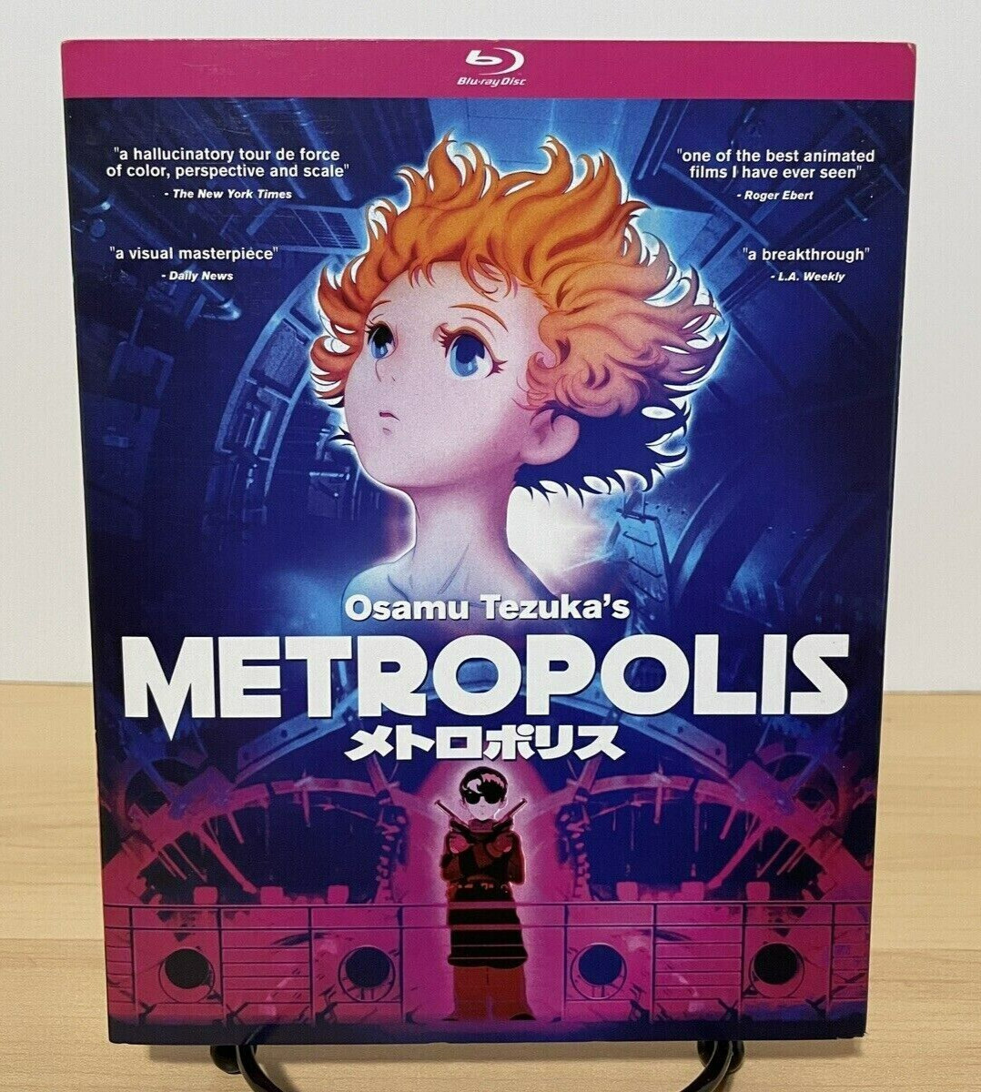 Osamu Tezuka's METROPOLIS Blu-ray BD - w/Slipcover **NEW/SEALED** 