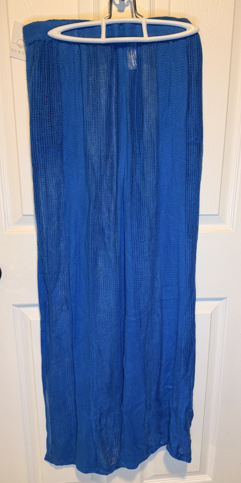 Sunsets Swimwear Electric Blue Breezy Beach Coverup Pants NWT Size 14/16 Sunsets Swimwear Electric Blue Breezy Beach Coverup Pants NWT Size 14/16