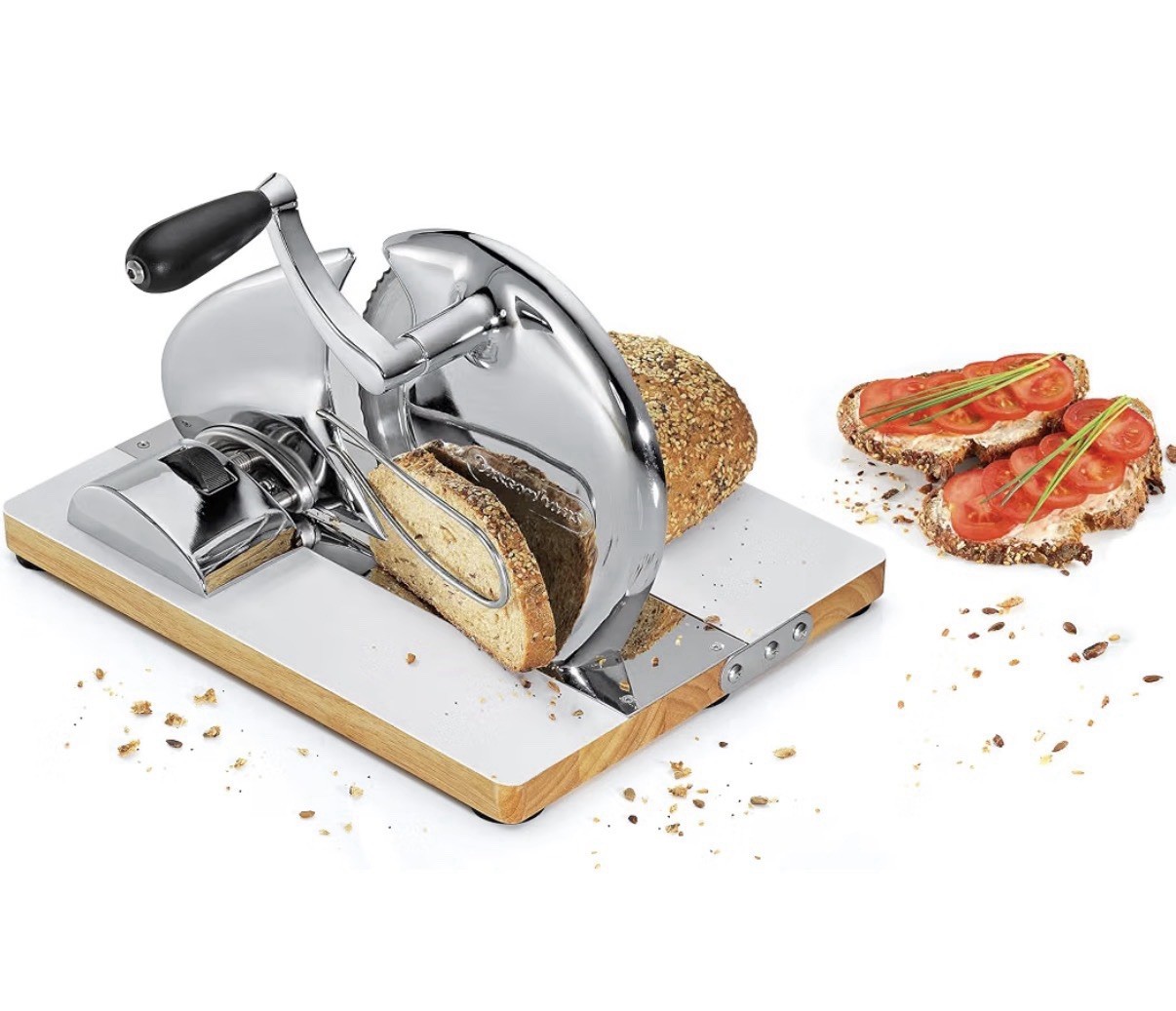 Zassenhaus Vintage Manual Adjustable Bread Slicer