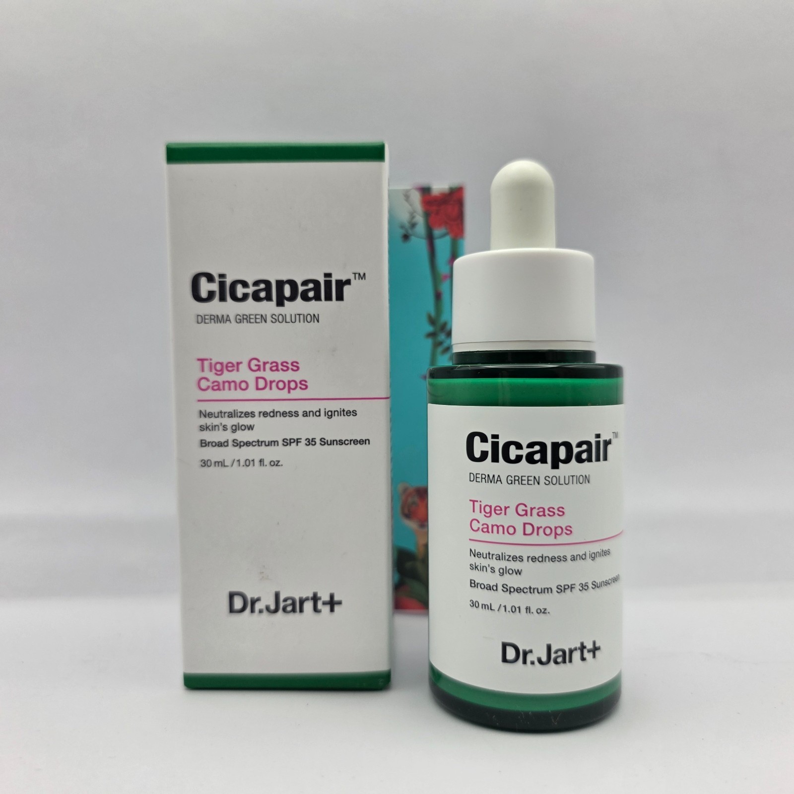 Dr.Jart+ Cicapair Tiger Grass Camo Drops Tinted Serum SPF 35 with Centella As... Dr.Jart+ Cicapair Tiger Grass Camo Drops Tinted Serum SPF 35 with Centella As...