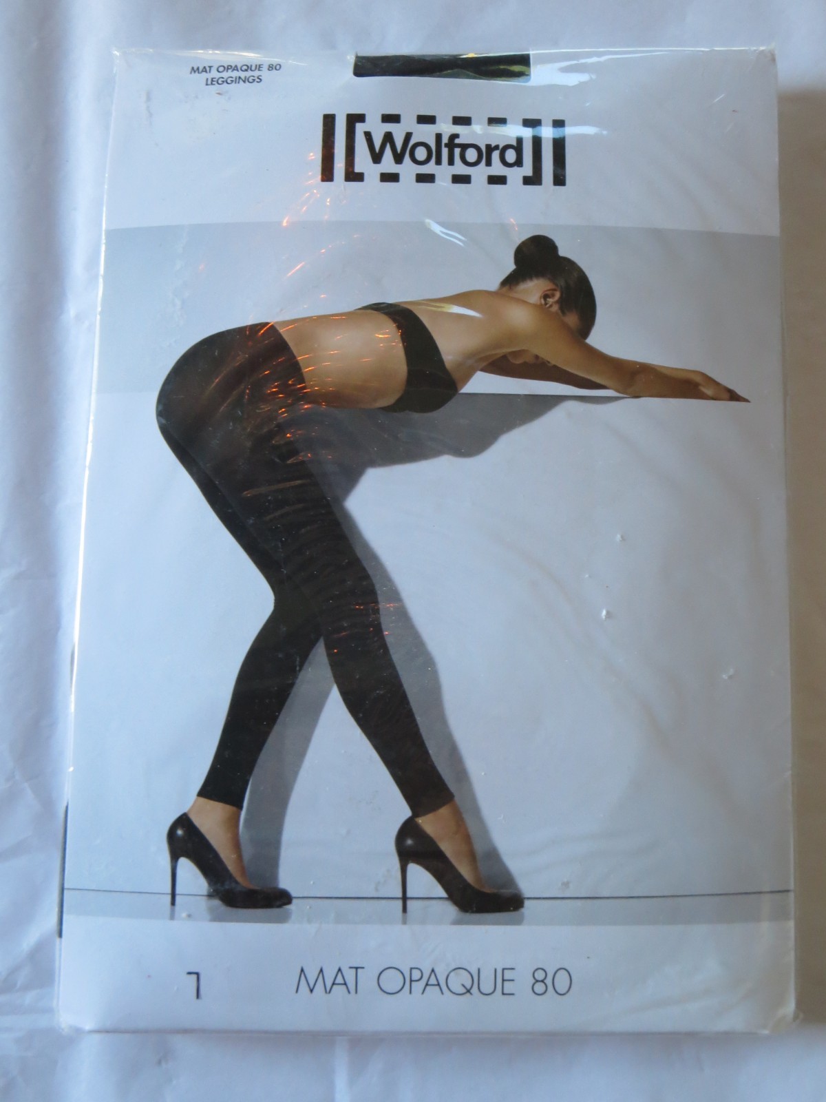 Wolford MAT OPAQUE 80 LEGGINGS, BLACK, LARGE, Made in Austria, MSRP $52 Wolford MAT OPAQUE 80 LEGGINGS, BLACK, LARGE, Made in Austria, MSRP $52