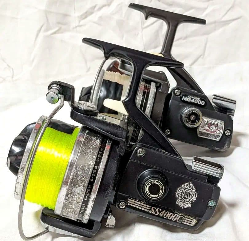 Daiwa Super Sports SS-4000C Baitcasting Reel, MG4000 Olympic Used From Japan