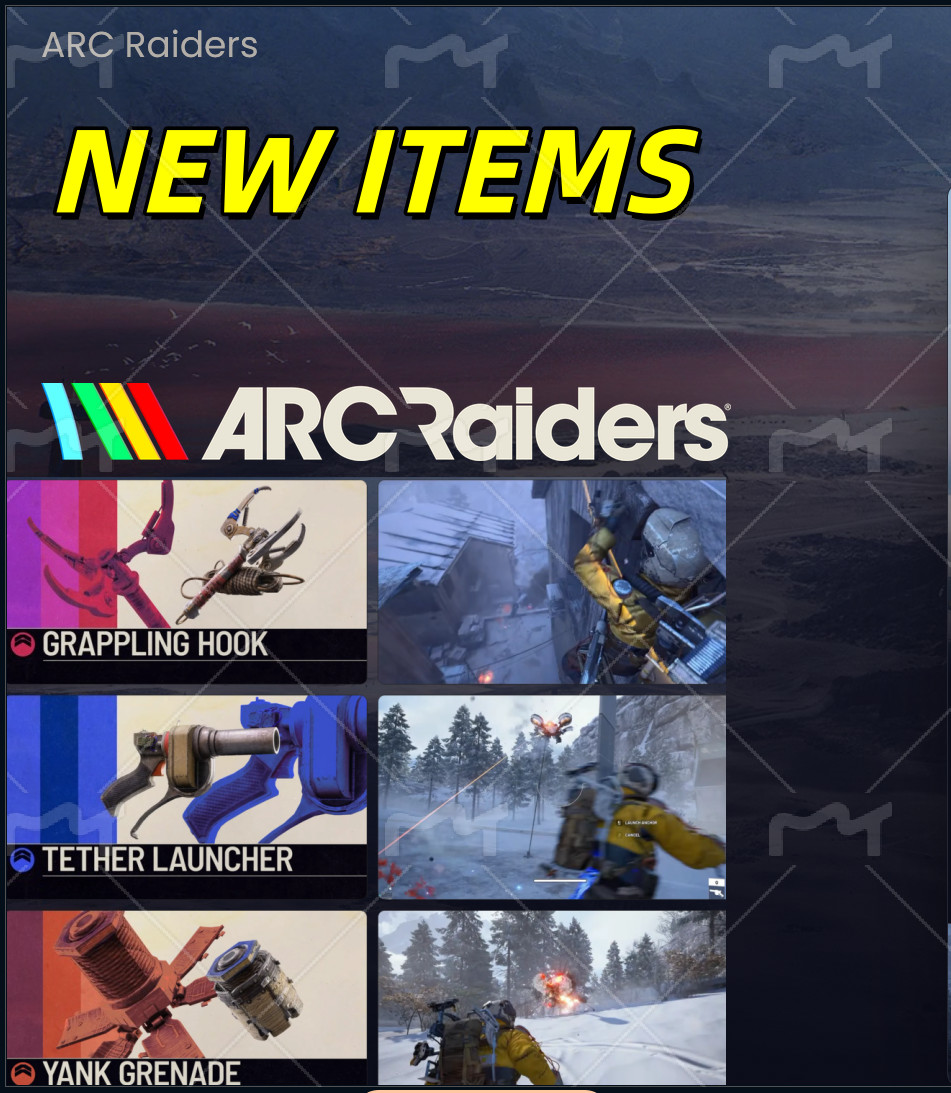ARC Raiders NEW Blueprints Design Crafting Materials Weapons🚀Virtual Item ARC Raiders NEW Blueprints Design Crafting Materials Weapons🚀Virtual Item