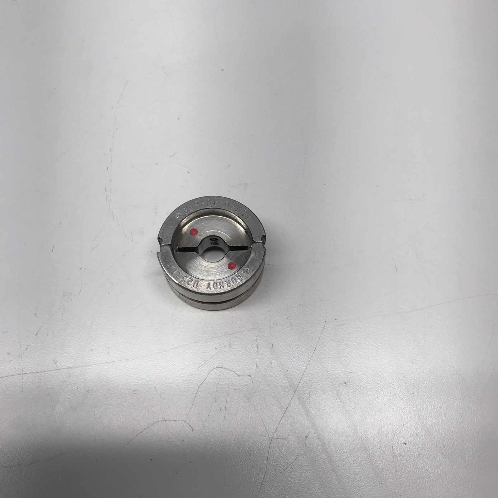 Burndy U25RT Stainless Crimping U die Hydraulic 12 TON Crimp 1/0 CU