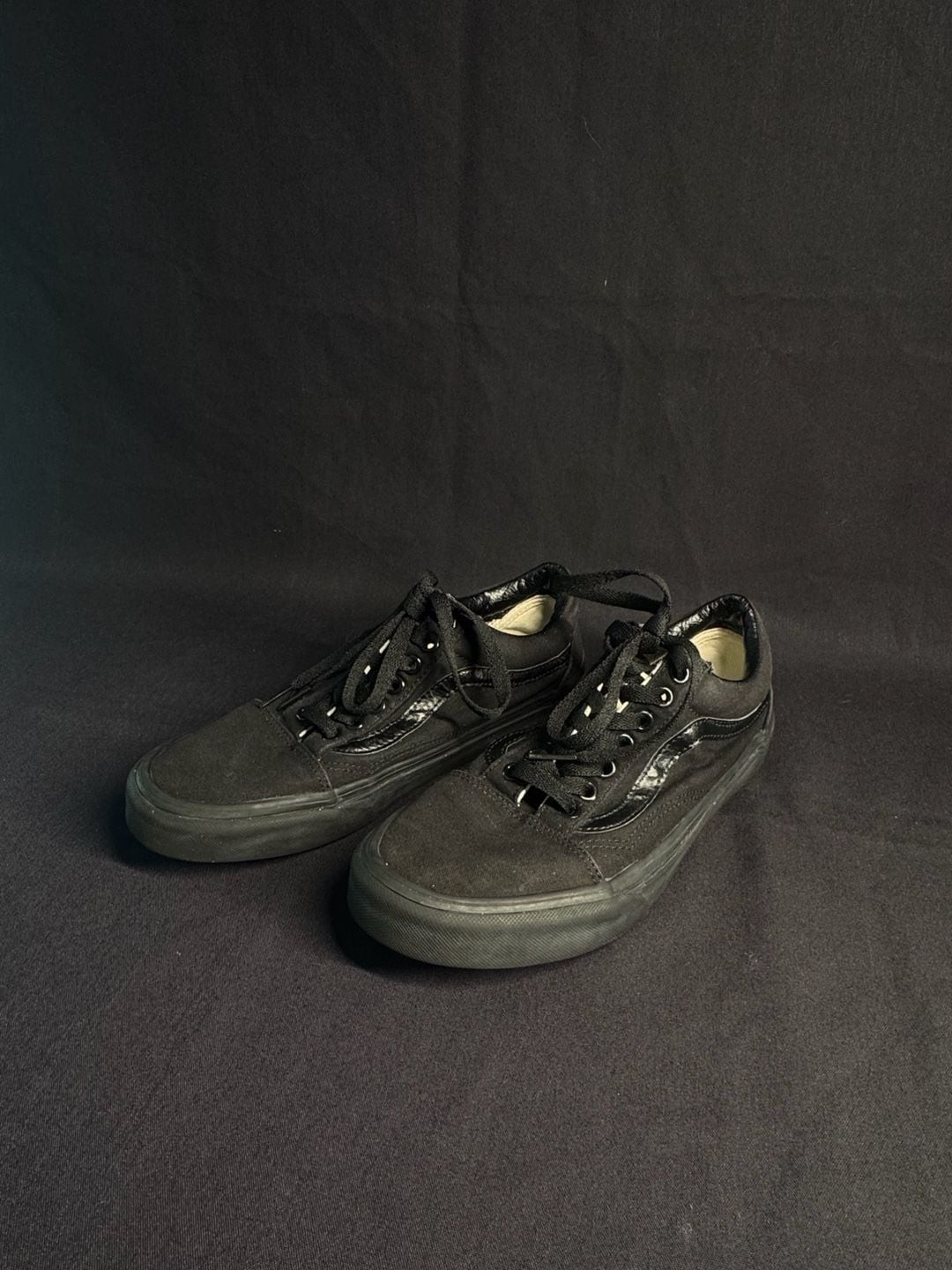 Vans Old Skool  Black Canvas Sneakers