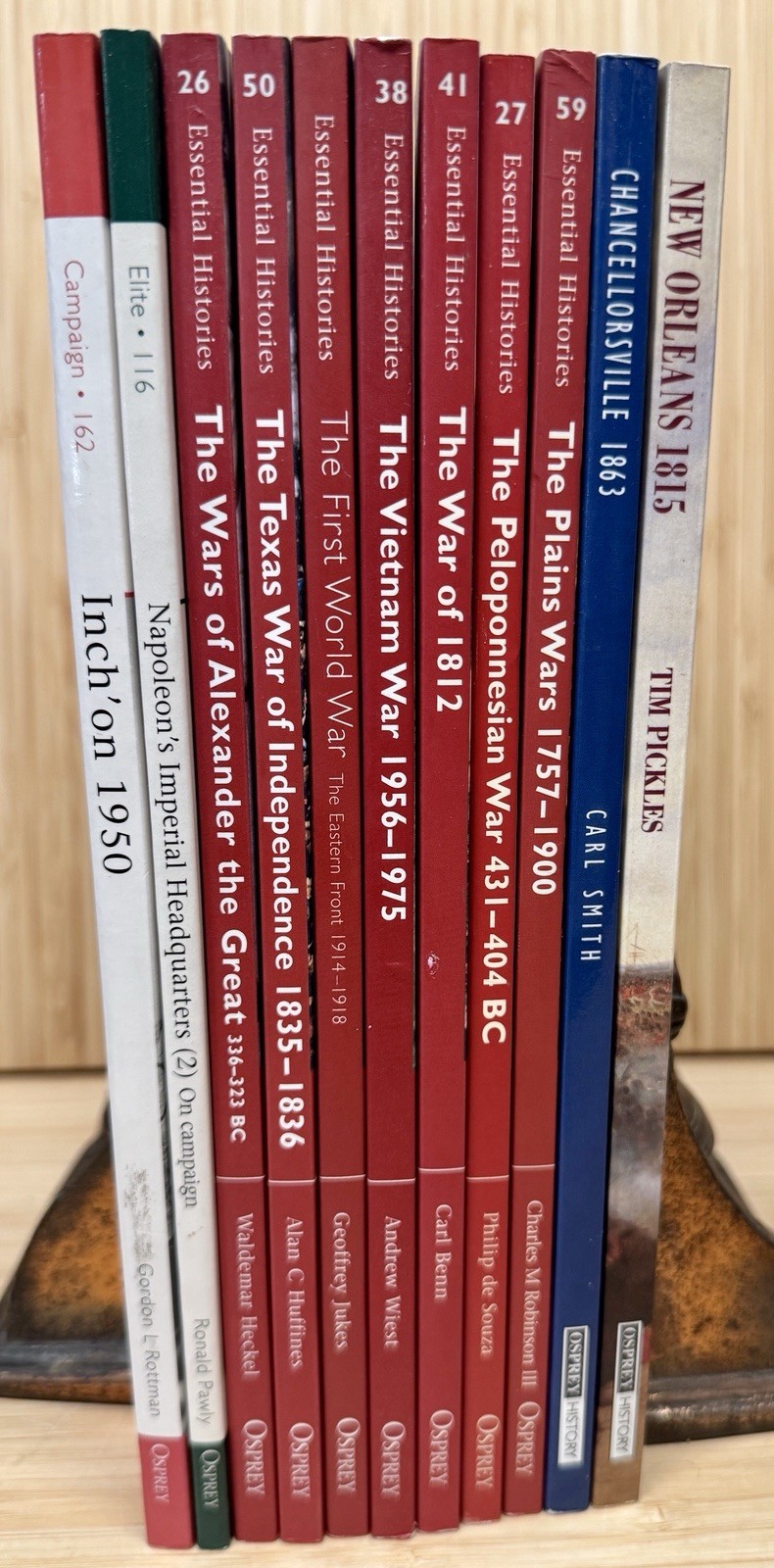 Lot of 11 OSPREY Books History Battles Tactics Excellent Near Campaigns VG+ Lot of 11 OSPREY Books History Battles Tactics Excellent Near Campaigns VG+