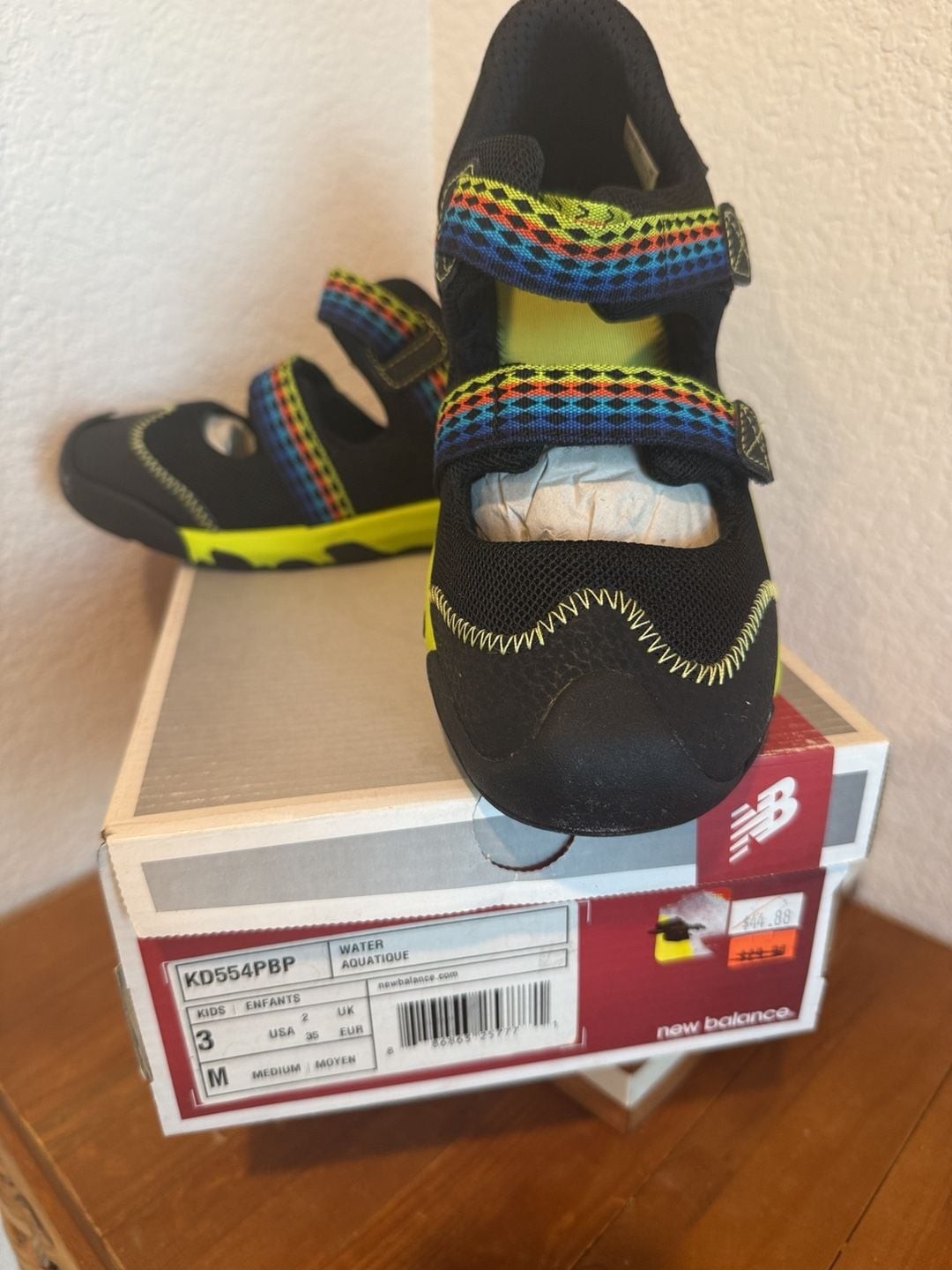 New Balance KD554PBP Water Shoes Size 3 New Balance KD554PBP Water Shoes Size 3