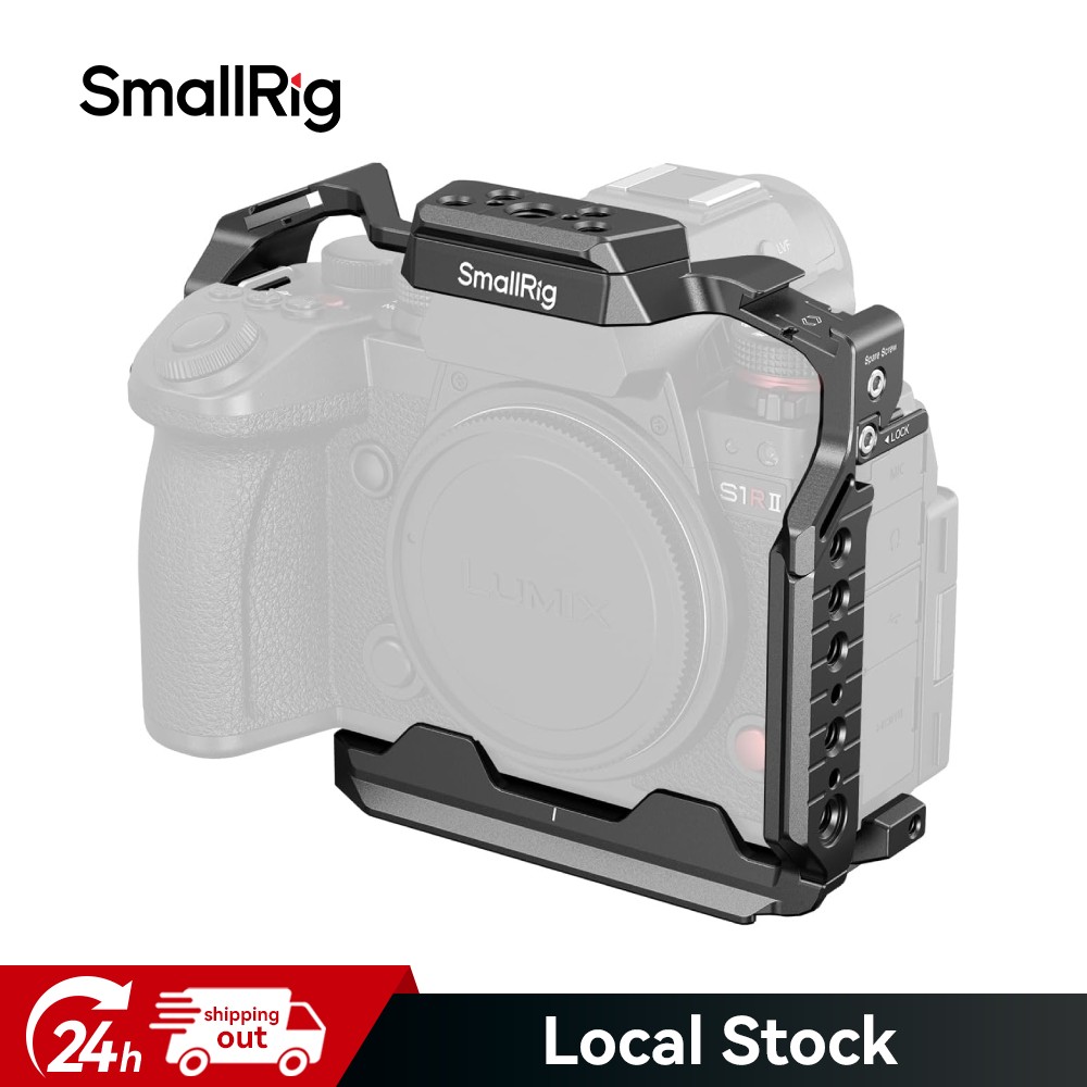 SmallRig S1R II/S1 II/S1 IIE Cage for Panasonic LUMIX S1R II/S5 II/S5 IIX/G9 II SmallRig S1R II/S1 II/S1 IIE Cage for Panasonic LUMIX S1R II/S5 II/S5 IIX/G9 II