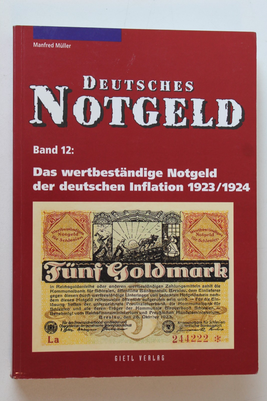 Deutsches Notgeld Band 12 Wertbestandiges Notgeld Inflation 1923 1924 Muller PB Deutsches Notgeld Band 12 Wertbestandiges Notgeld Inflation 1923 1924 Muller PB