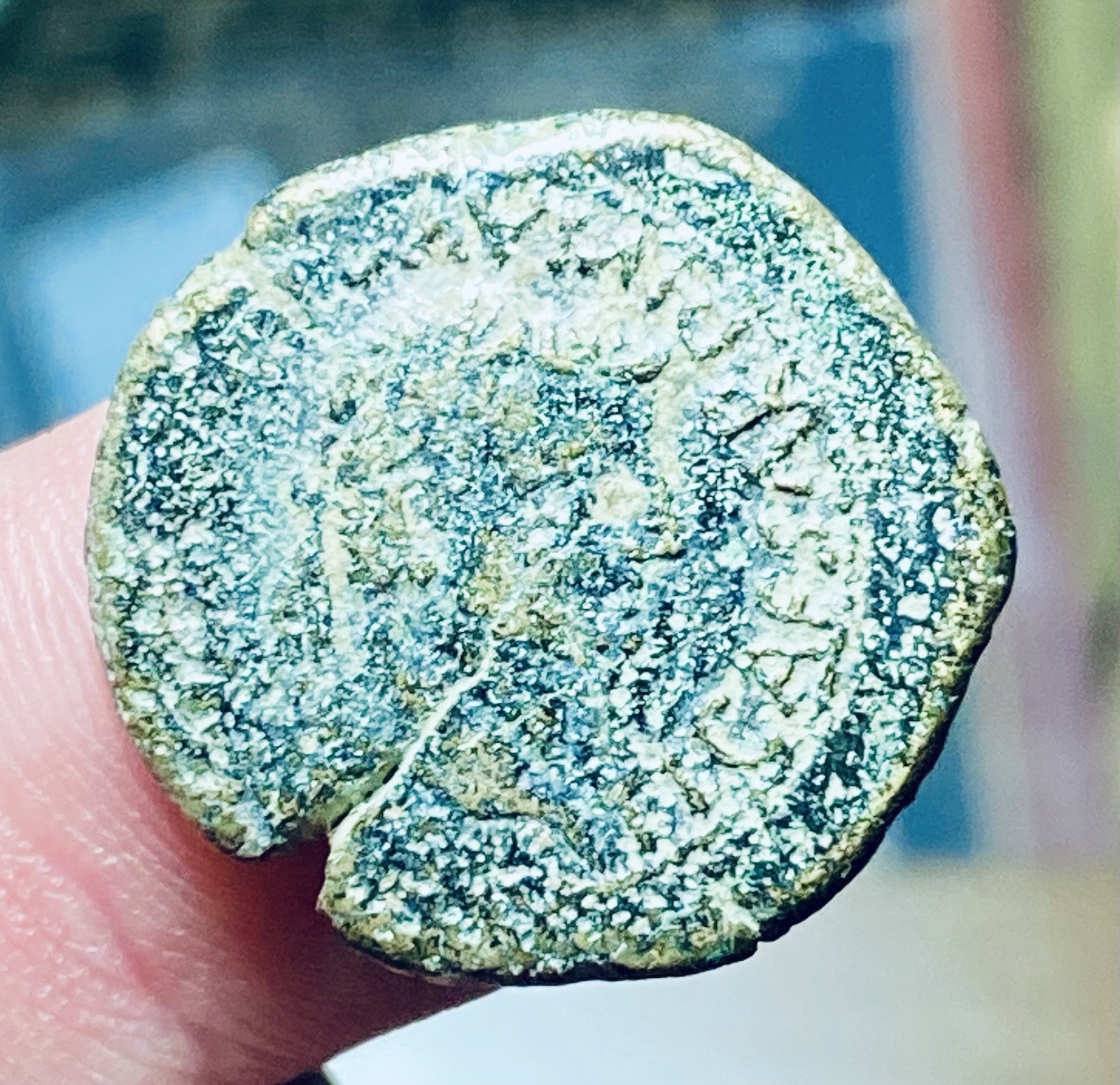 Tiberius AE Semis Osca Hispania AD 14-37, II VIR OSCA, DUOVIRII, RPC I 292, G-VG