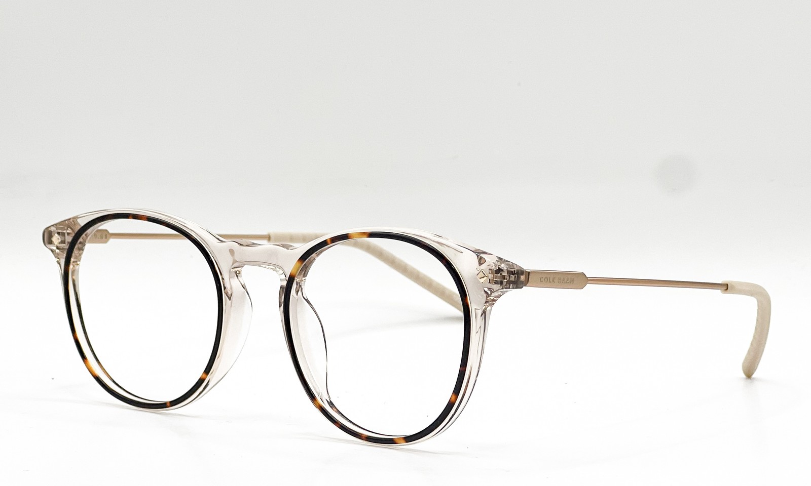 COLE HAAN CH5028 237 TAUPE CRYSTAL AUTHENTIC EYEGLASSES 50-20