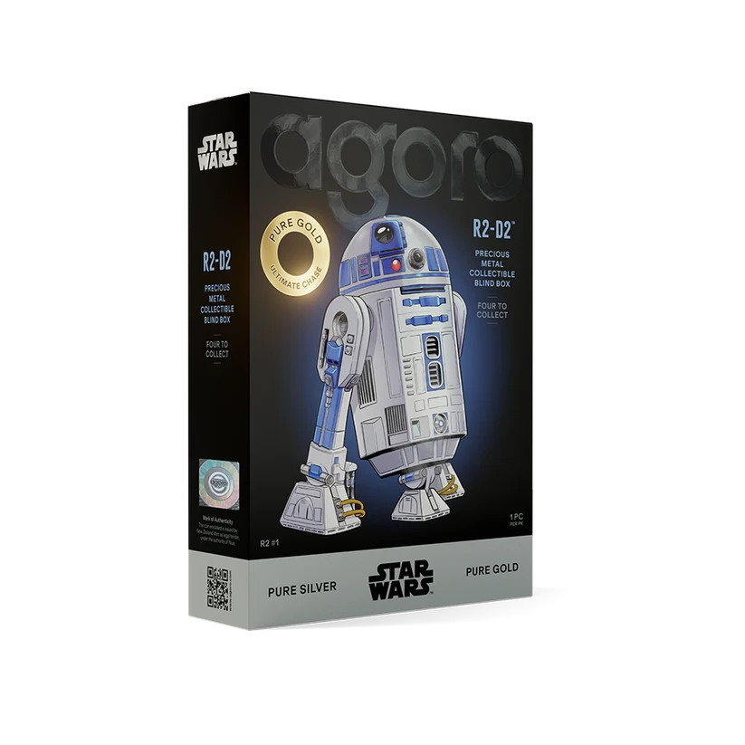 2026 Niue Agoro Star Wars R2-D2 Blind Box | 5 Gram Silver Foil Sealed