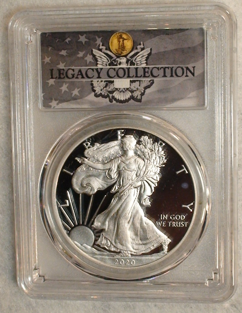 2020 W PCGS PR70 DCAM SILVER EAGLE DOLLAR MAGNUM OPUS $1 COIN