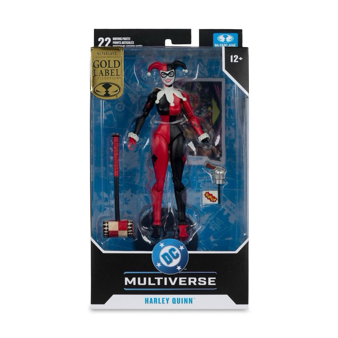 McFarlane DC Multiverse Harley Quinn (Gold Label) (*PRESALE* - Ships Oct) NEW