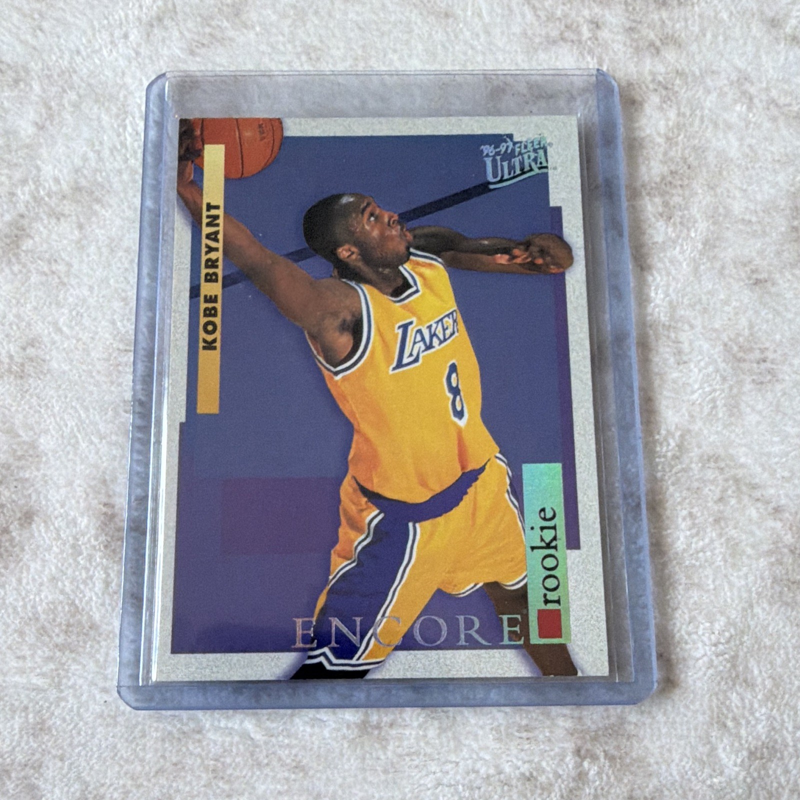 1996-97 Fleer Ultra Kobe Bryant Rookie Encore Insert #266 Los Angeles Lakers
