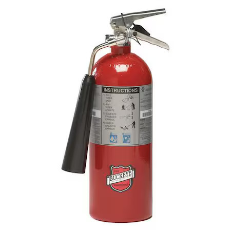 Buckeye Fire Equipment 45100 Fire Extinguisher,  5 Lb Capacity,  Class Bc , Ul