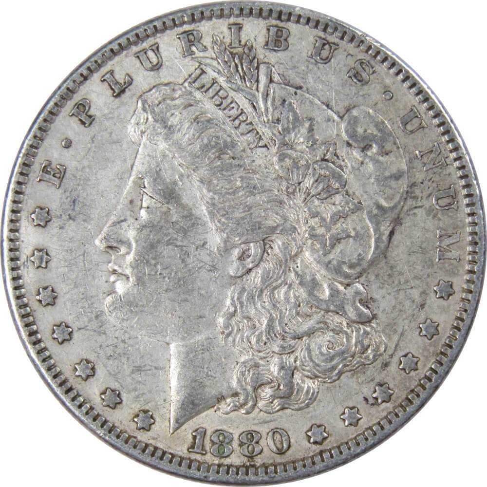 1880 O Morgan Silver Dollar VF Very Fine $1 Coin Collectible