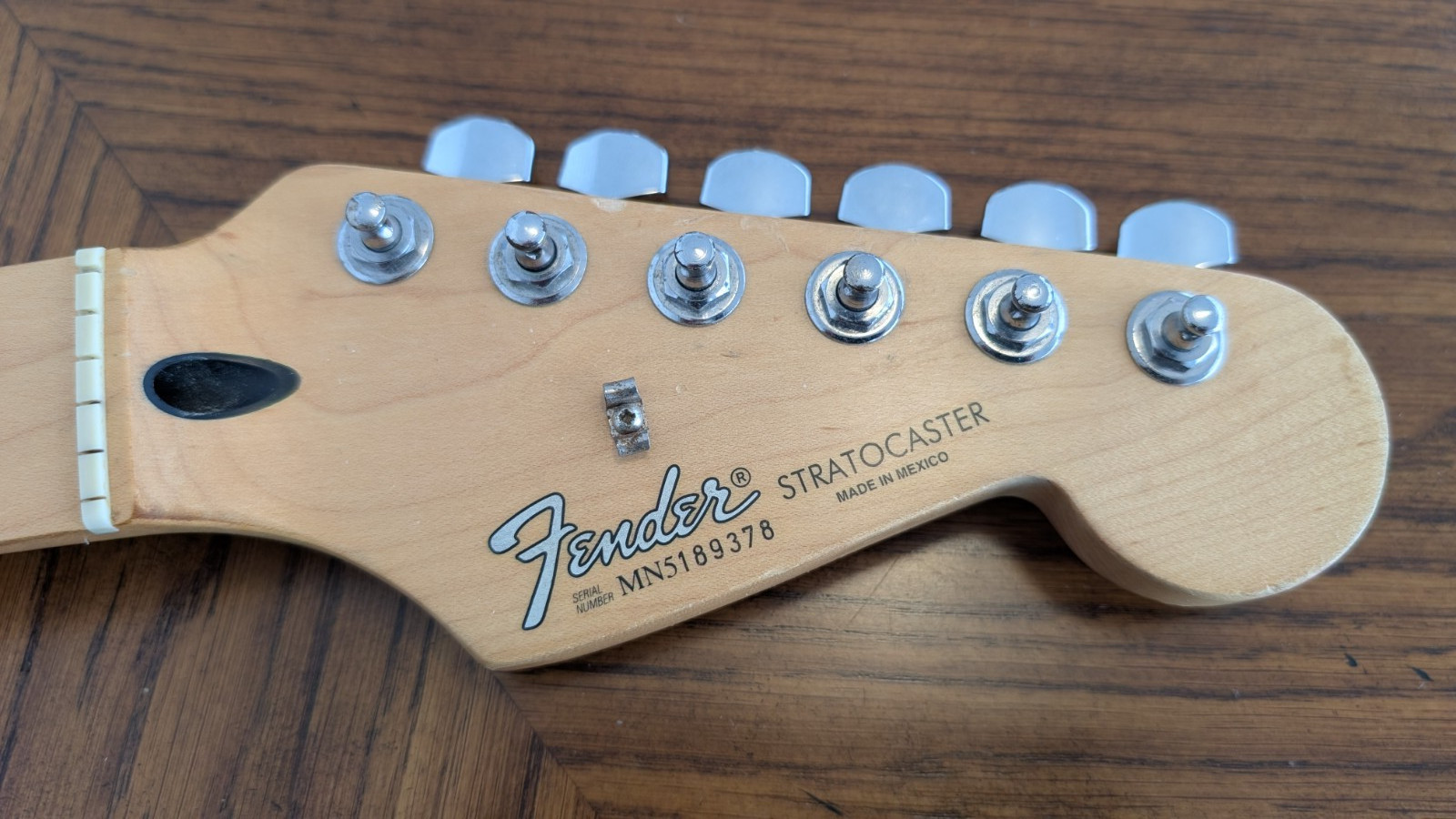 1995 Fender Stratocaster Neck Maple Made in Mexico MIM w/ Tuners