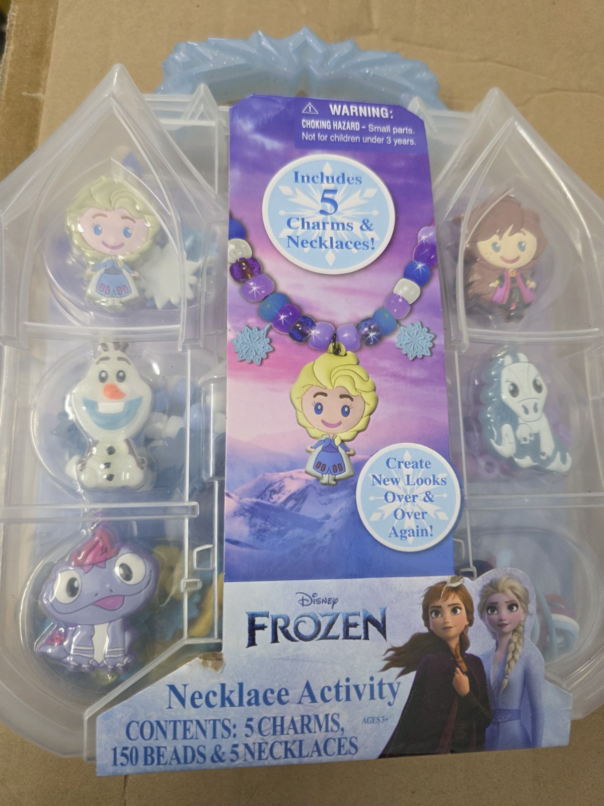 Tara Disney Frozen Necklace Activity Bead Kit, 150 Beads, 5 Charms, 5 Necklaces Tara Disney Frozen Necklace Activity Bead Kit, 150 Beads, 5 Charms, 5 Necklaces