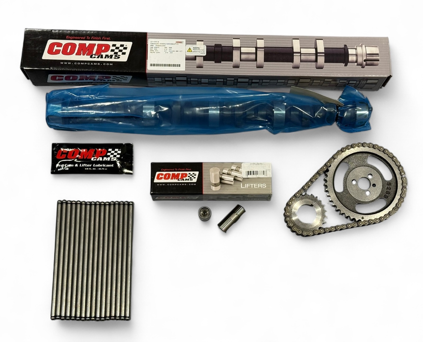 Comp Cams Mutha Thumpr Hyd Camshaft Kit w/ DLC Lifters for Chevy SBC 350 400 5.7