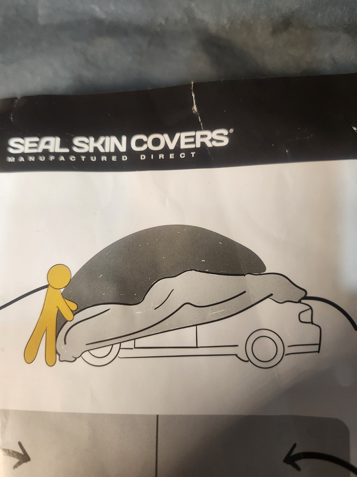 Seal Skin Covers Premium Car Cover - Charcoal Gray - New Factory Sealed 10 lbs