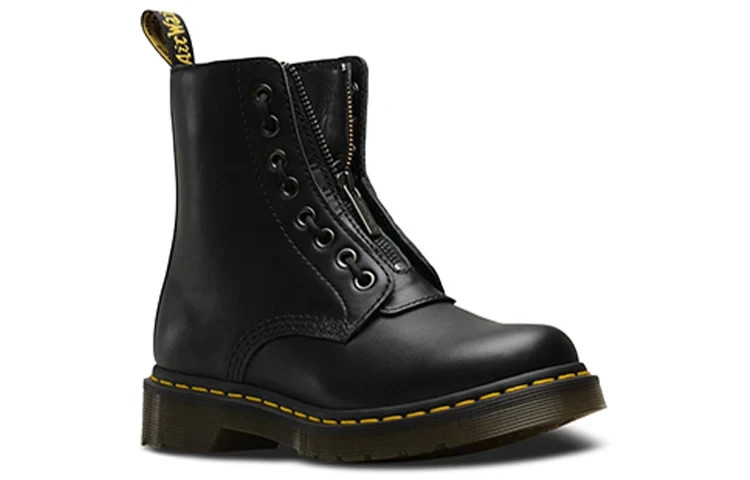 Dr. Martens 1460 Pascal Front Retro High Top Martin boots Black Women\'s